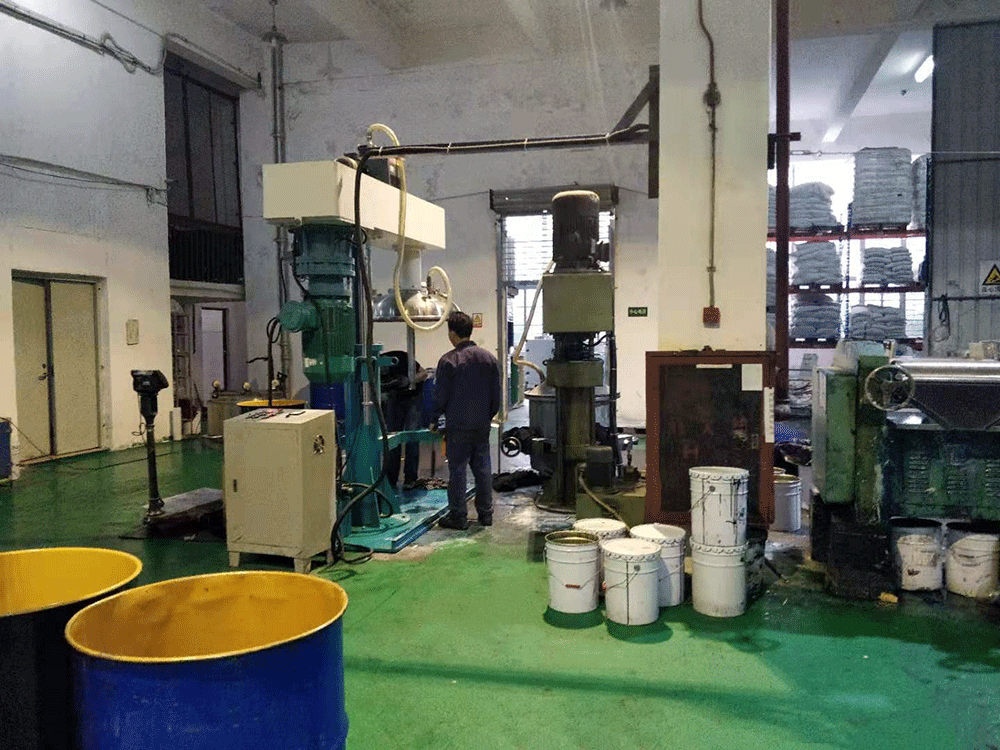 广州PVC密封胶客户订购TGM-DSJ蝶式搅拌机使用效果